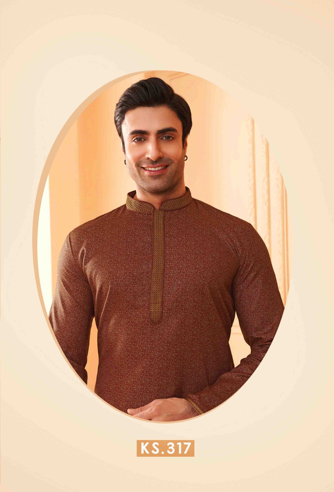Deep Maroon Cotton Printed Kurta Set