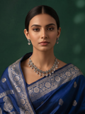 Oxidized Silver Plated  Necklace  Earrings Set