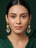 Beautiful fancy Beaded Drop Earrings