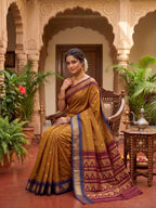 Kalyani Cotton Saree with Ganga Jamuna Border