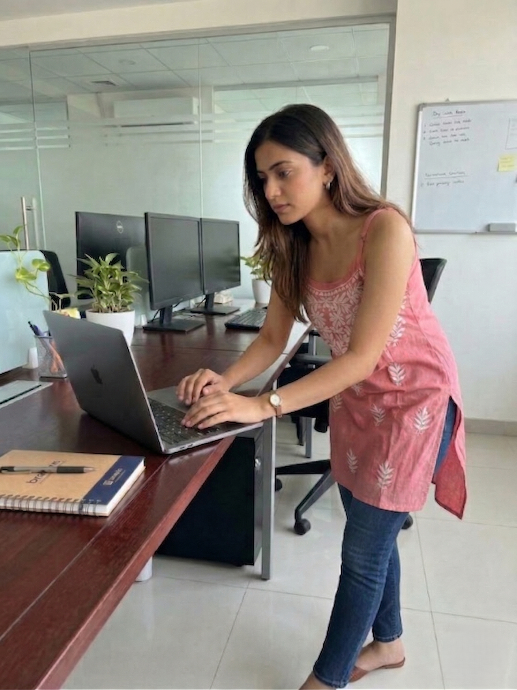 Chikankari Sleeveless Short kurti Top