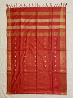 Kotta Mulberry Silk Handloom Saree with Hand made Zari Border
