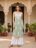 Rayon Chikankari  Palazzo Pants