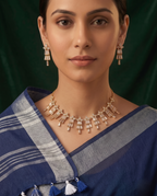 Necklace  Earrings Set with American stones