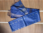 Load image into Gallery viewer, Kotta Mulberry Silk Handloom Saree with Hand made Zari Border
