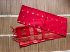 Kotta Mulberry Silk Handloom Saree with Hand made Zari Border