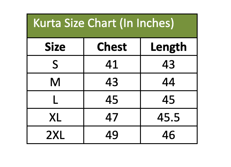 Linen Cotton Men's Kurta Top (Top Only)