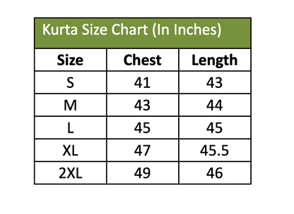 Jaipur Kantha Cotton  Printed Kurta for Men (Top Only)