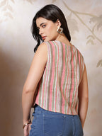 Multi Cotton  Printed Top