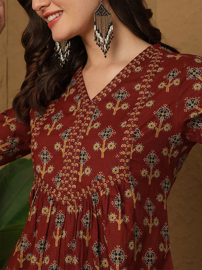 Soft Cotton Printed Top