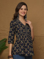 Soft Cotton Printed Top
